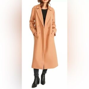 Steve Madden Isn’t it Iconic Camel Coat S